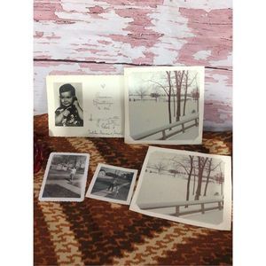 Vintage 1940’s & 50’s Snapshot Photos B & W Photography